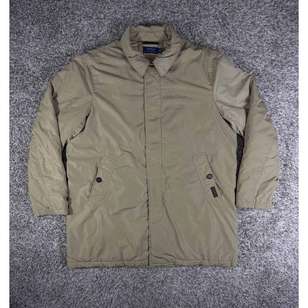 Polo Ralph Lauren Rain Trench Repellent Commuter Coat Men's Size 2XL